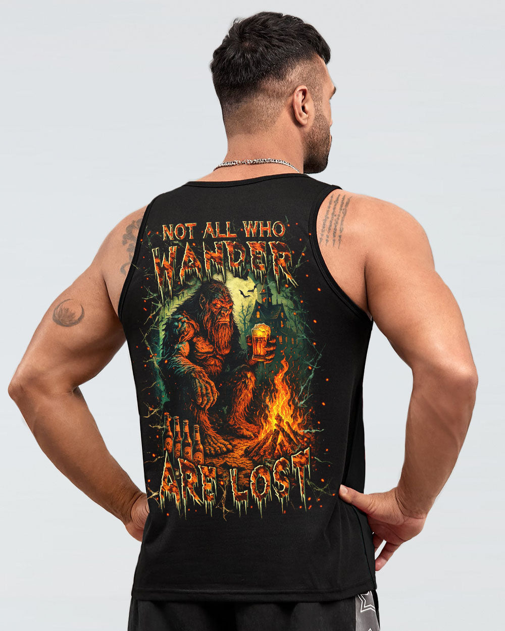 NOT ALL WHO WANDER ARE LOST HALLOWEEN ALL OVER PRINT - YHLN1007254