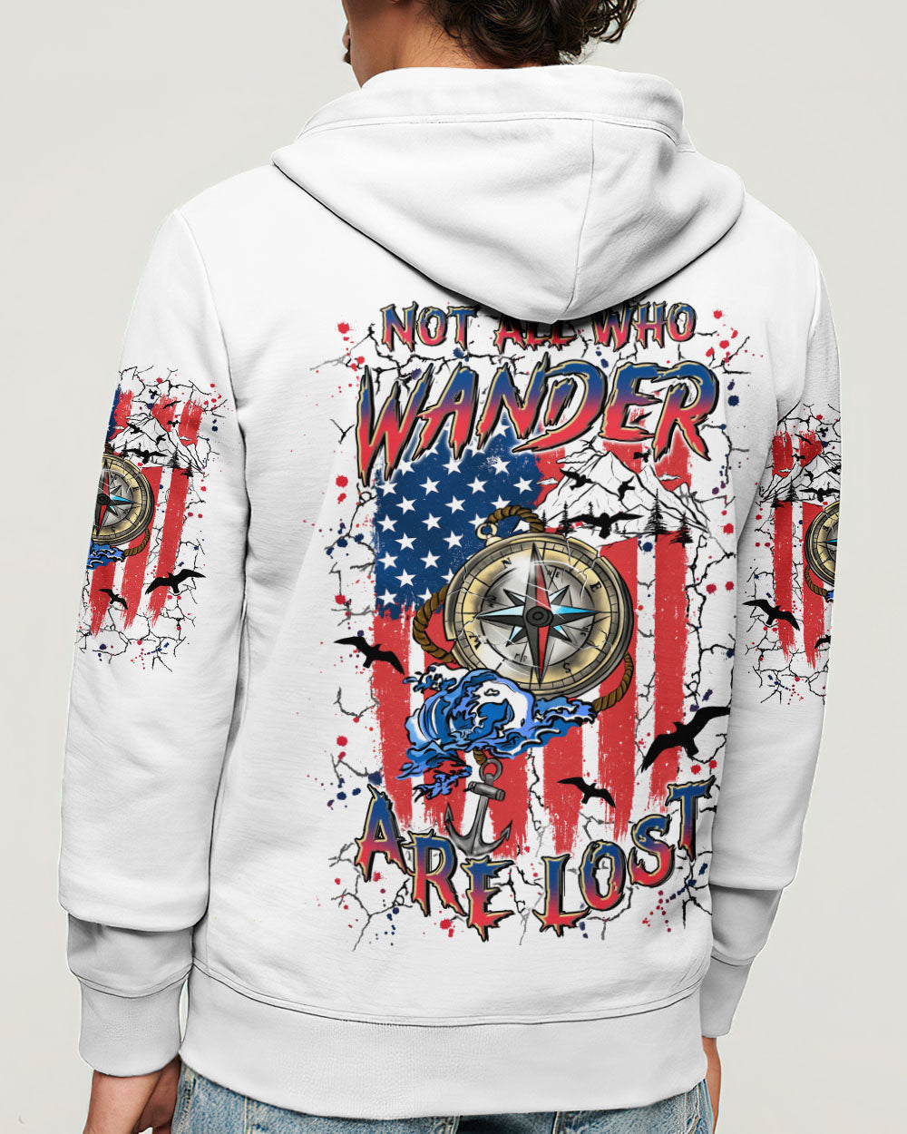NOT ALL WHO WANDER ARE LOST ALL OVER PRINT - YHLN1009254