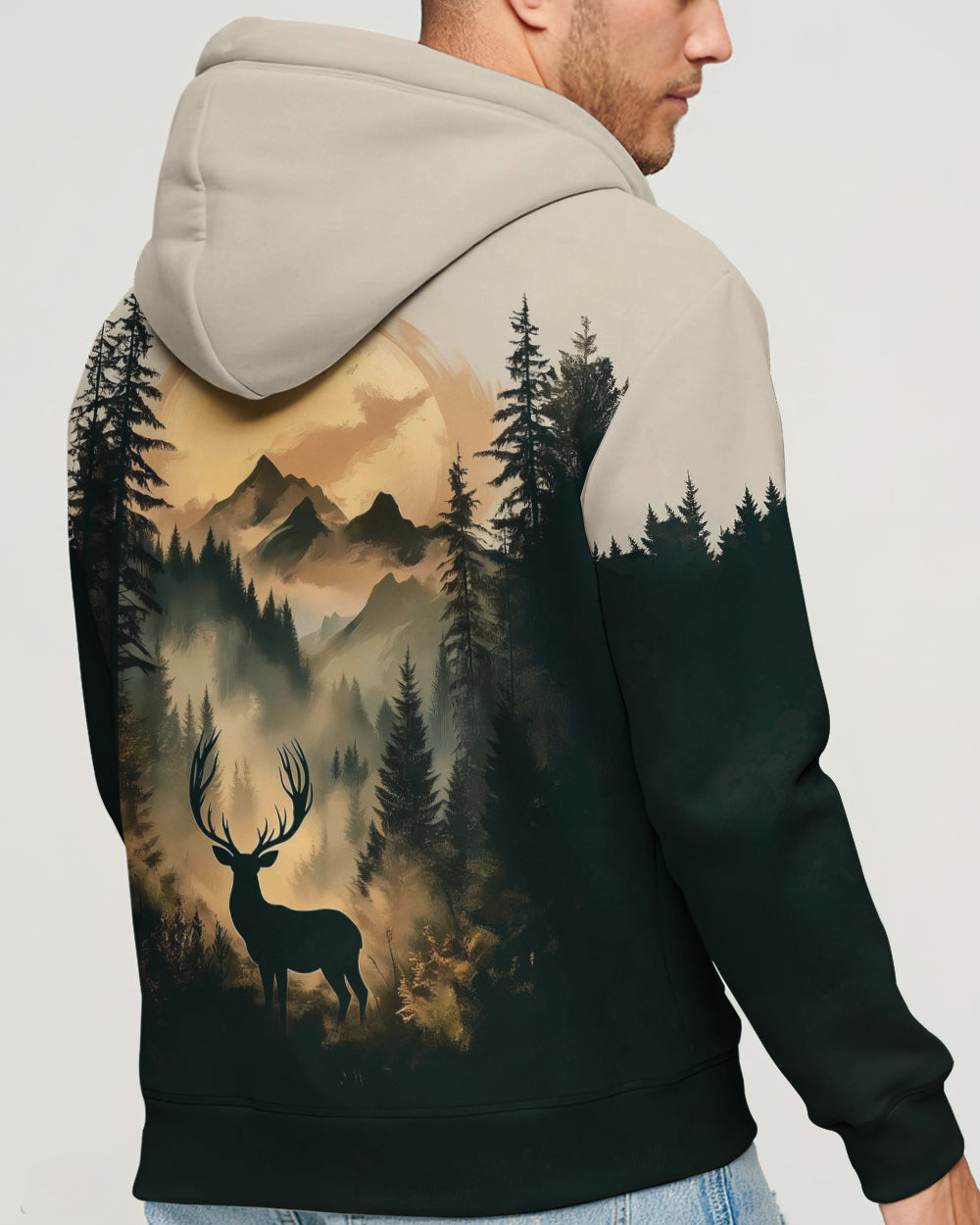DEER FOREST ALL OVER PRINT - YHLN1012252