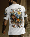 THE CLOSER I GET TO NATURE BEAR ALL OVER PRINT - YHLN1112242