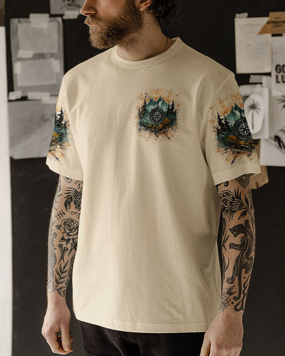 NOT ALL WHO WANDER ARE LOST ALL OVER PRINT - YHLN1309241
