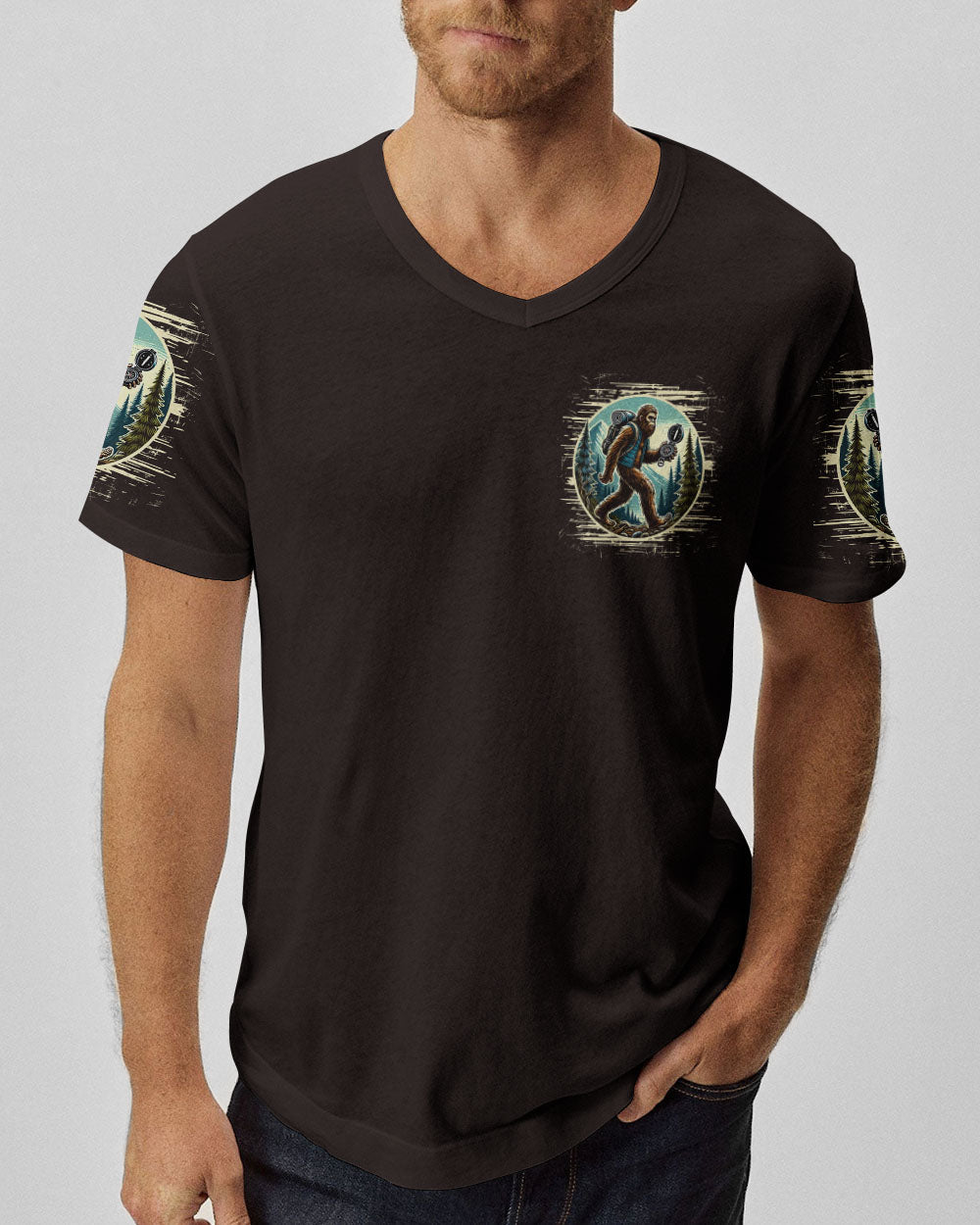 NOT ALL WHO WANDER ARE LOST BIGFOOT ALL OVER PRINT - YHLN1401254