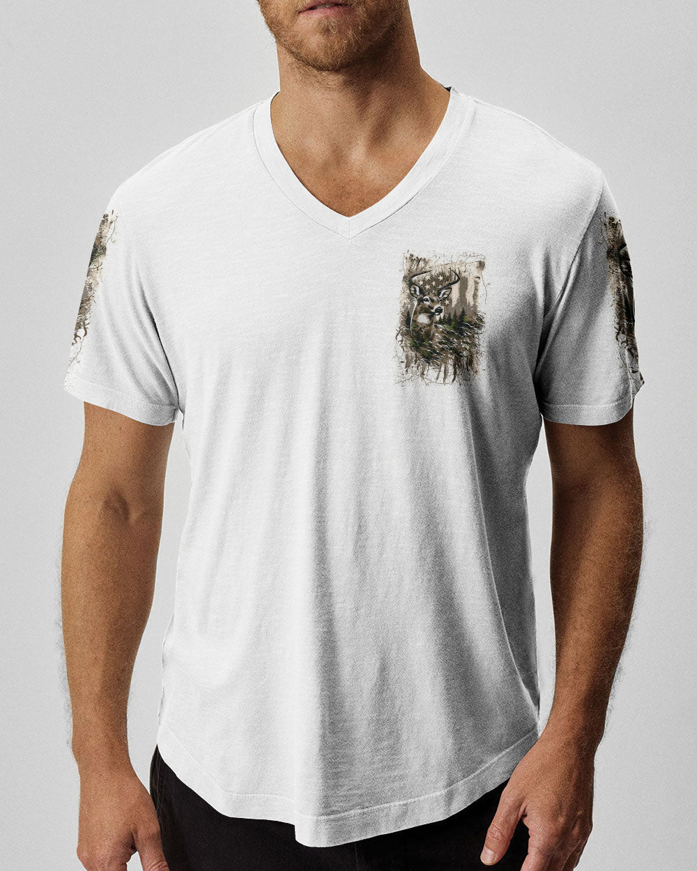 AND INTO THE FOREST I GO DEER ALL OVER PRINT - YHLN1509252