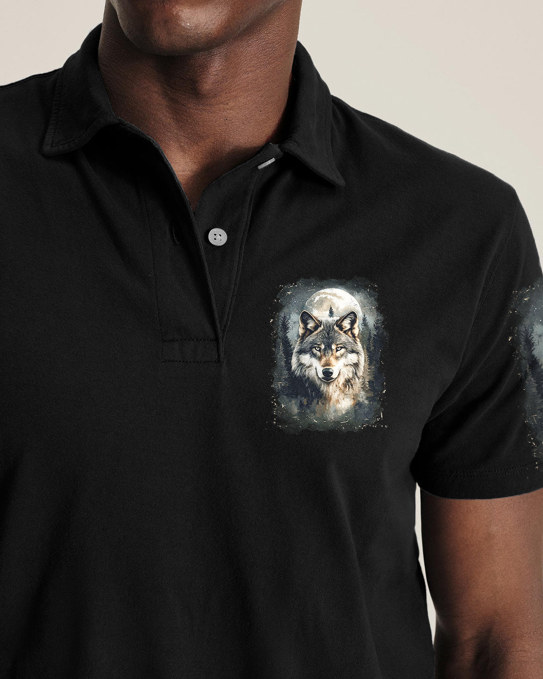 HELLO DARKNESS MY OLD FRIEND WOLF ALL OVER PRINT - YHLN1615252