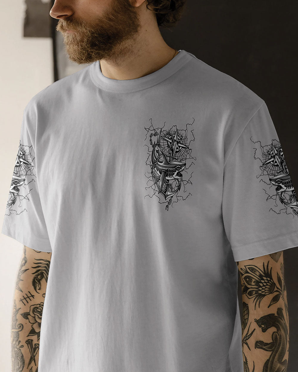 NOT ALL WHO WANDER ARE LOST COMPASS ALL OVER PRINT - YHLN1703253