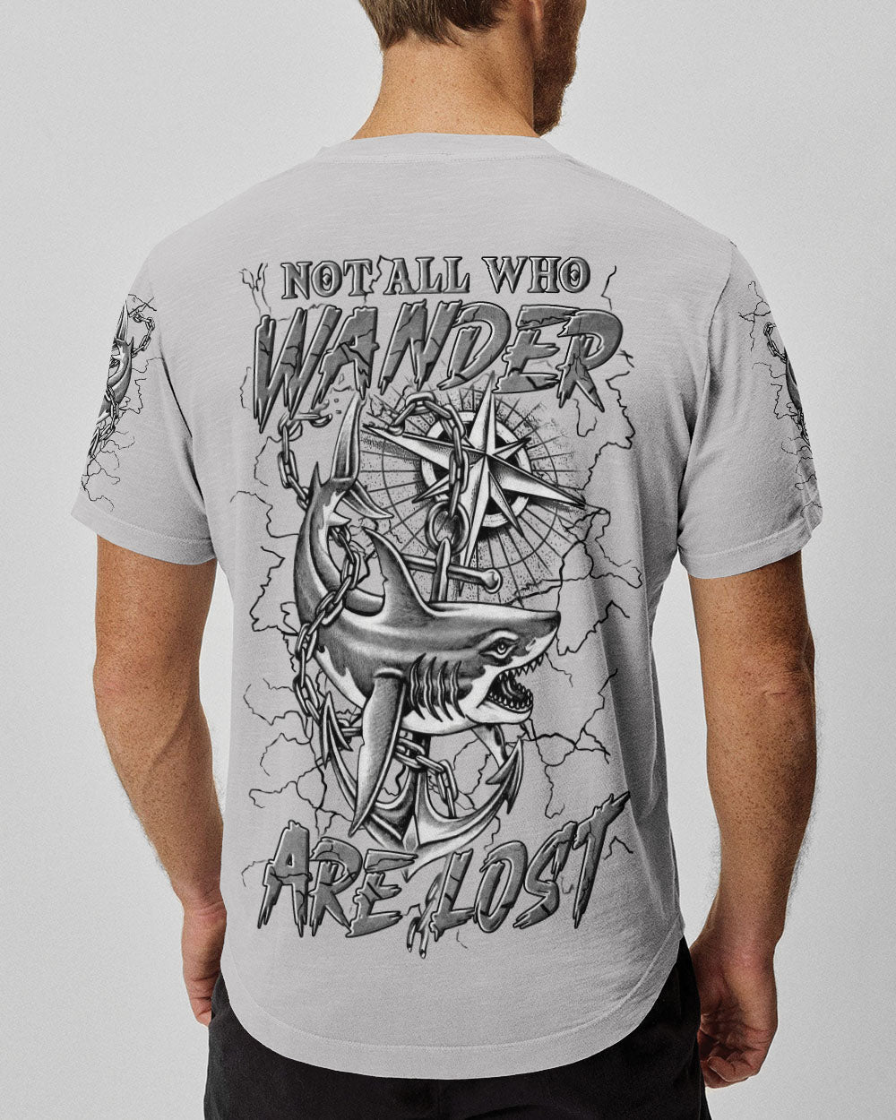 NOT ALL WHO WANDER ARE LOST COMPASS ALL OVER PRINT - YHLN1703253