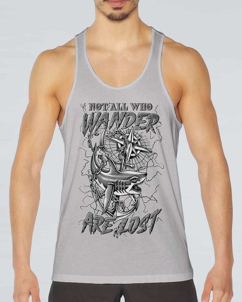 NOT ALL WHO WANDER ARE LOST COMPASS ALL OVER PRINT - YHLN1703253