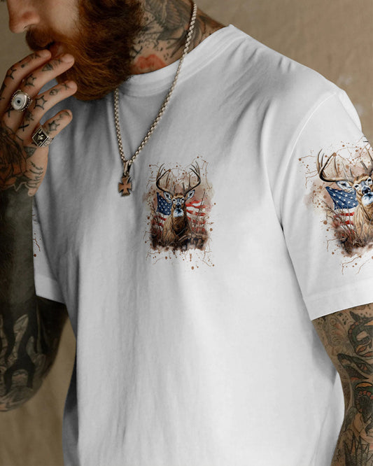 THE CLOSER I GET TO NATURE DEER HUNTING ALL OVER PRINT - YHLN1707242