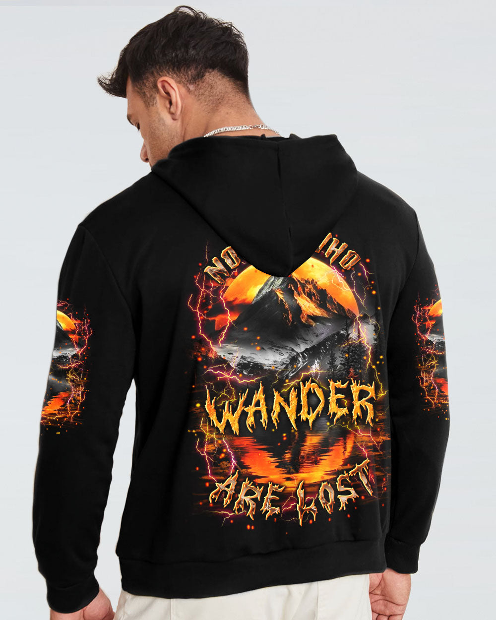 NOT ALL WHO WANDER ARE LOST ALL OVER PRINT - YHLN1724092