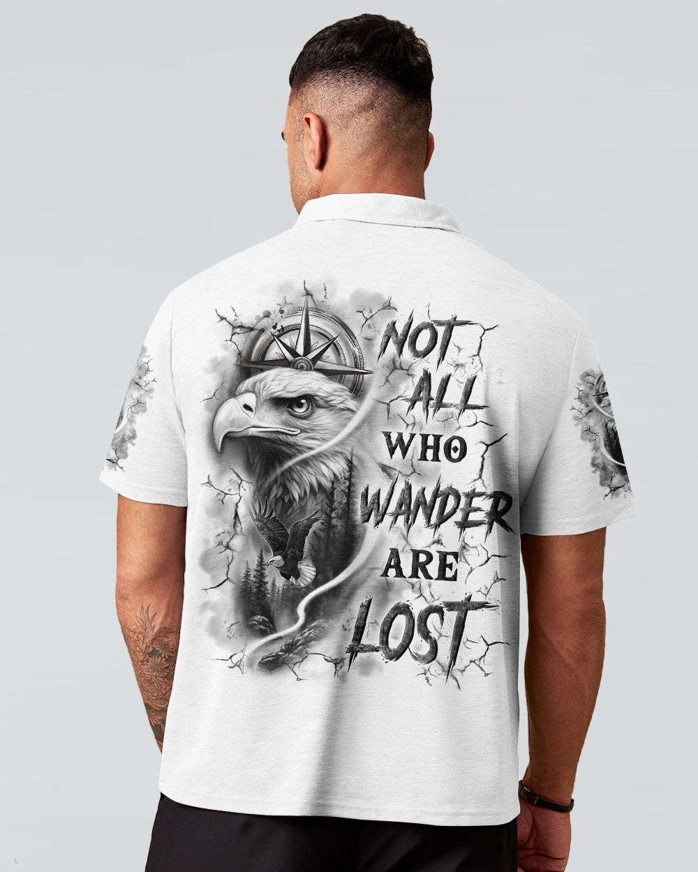 NOT ALL WHO WANDER ARE LOST COMPASS ALL OVER PRINT - YHLN1904253
