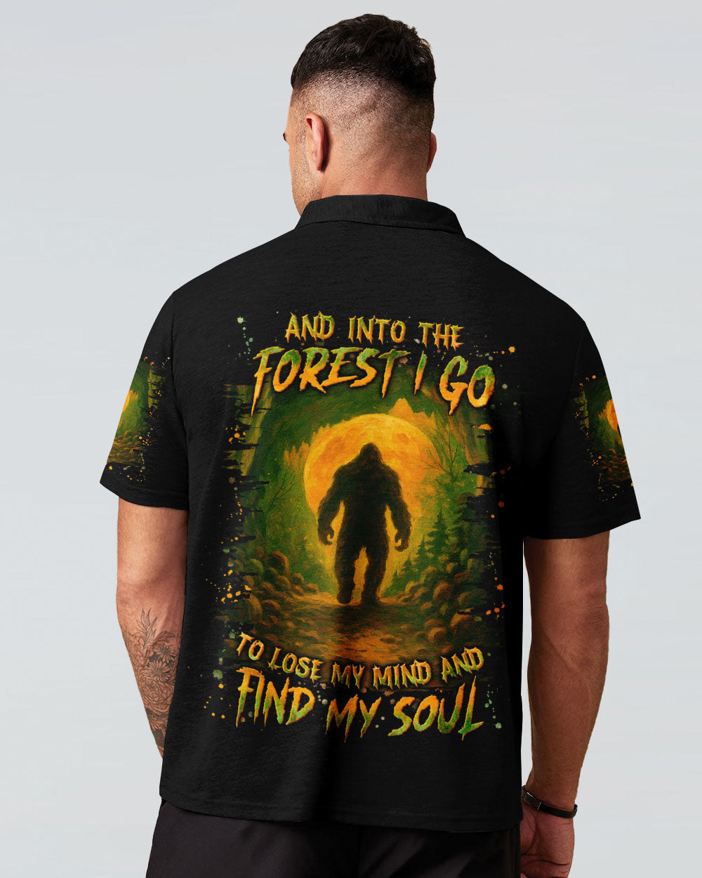 AND INTO THE FOREST I GO BIGFOOT ALL OVER PRINT - YHLN2006253