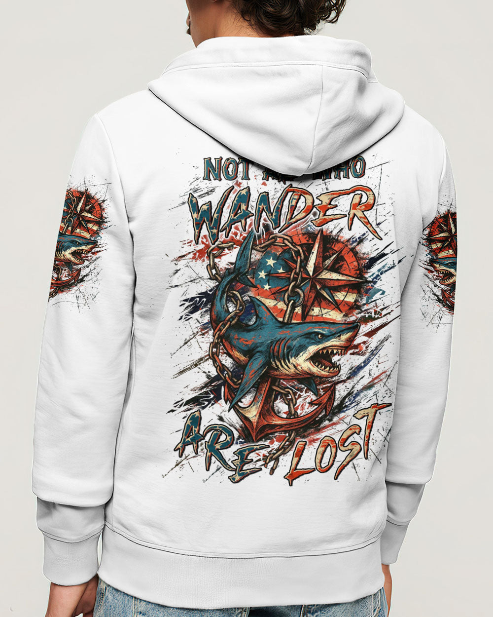 NOT ALL WHO WANDER ARE LOST ALL OVER PRINT - YHLN2107253