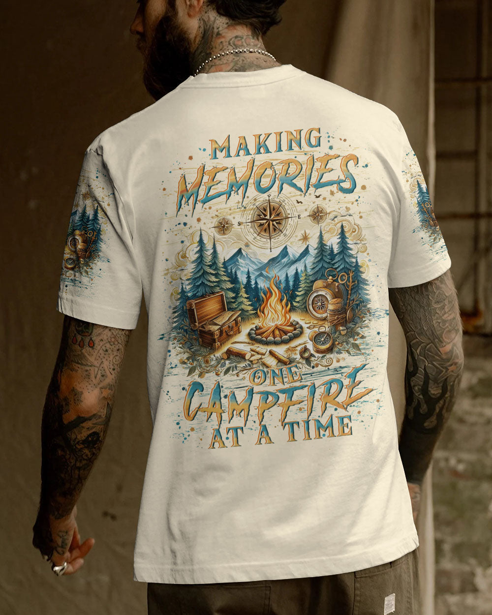 MAKING MEMORIES ONE CAMPFIRE AT A TIME ALL OVER PRINT - YHLN2204243