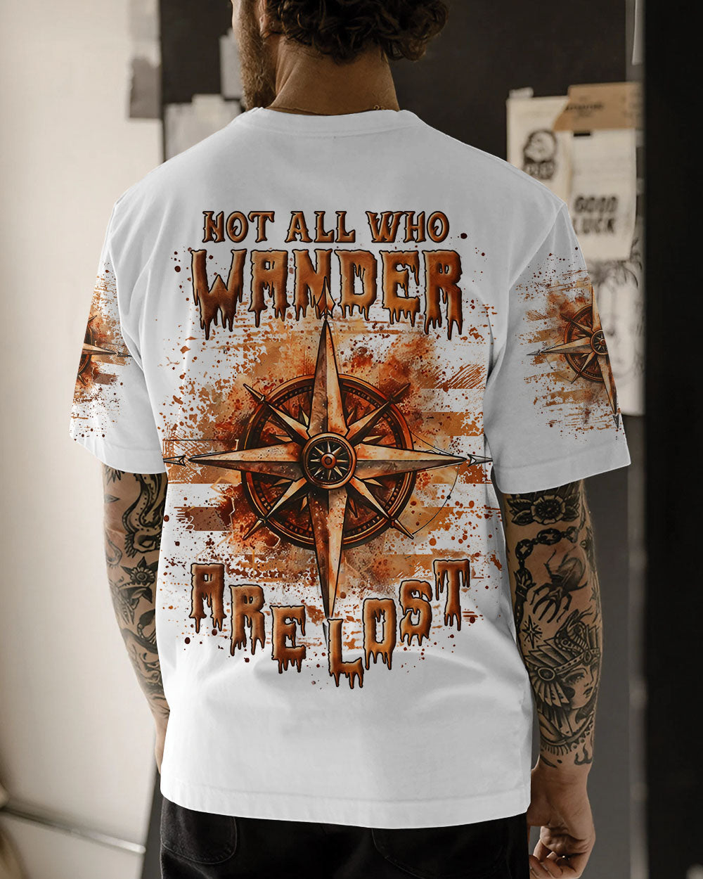 NOT ALL WHO WANDER ARE LOST ALL OVER PRINT - YHLN2207241