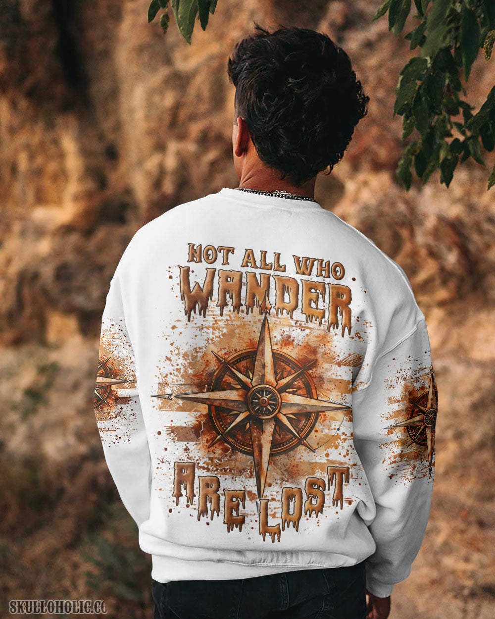 NOT ALL WHO WANDER ARE LOST ALL OVER PRINT - YHLN2207241