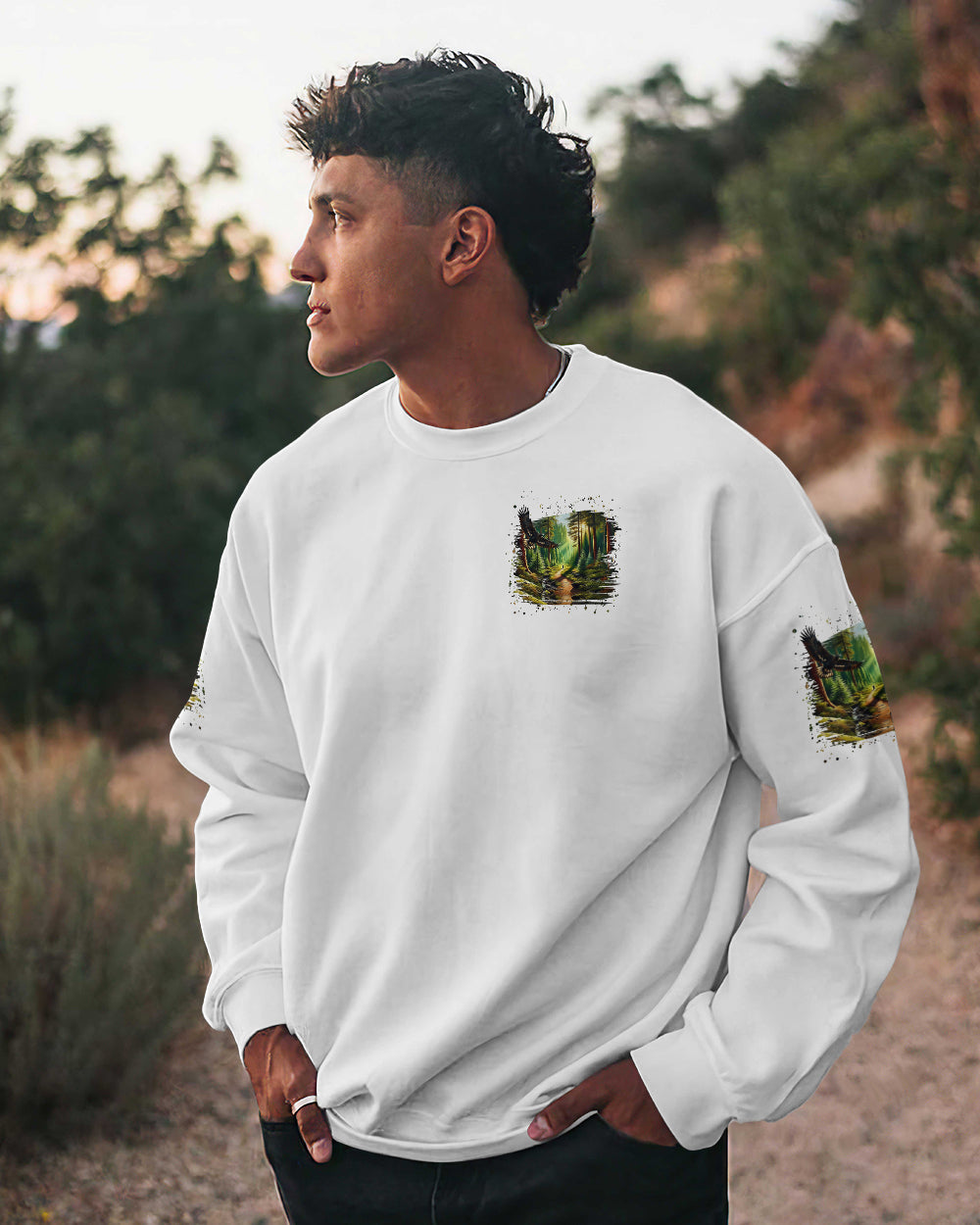 NOT ALL WHO WANDER ARE LOST ALL OVER PRINT - YHLN2212253