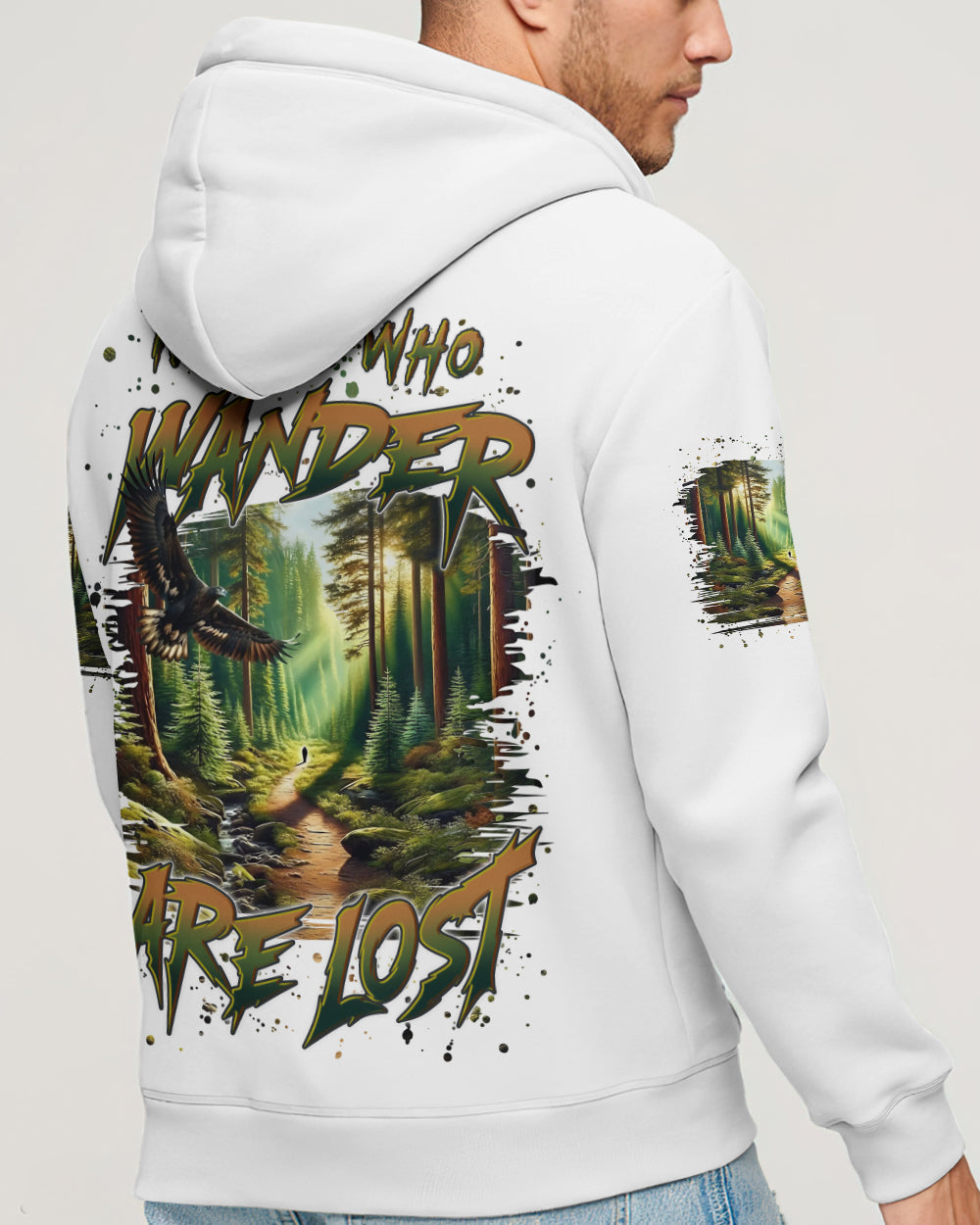 NOT ALL WHO WANDER ARE LOST ALL OVER PRINT - YHLN2212253