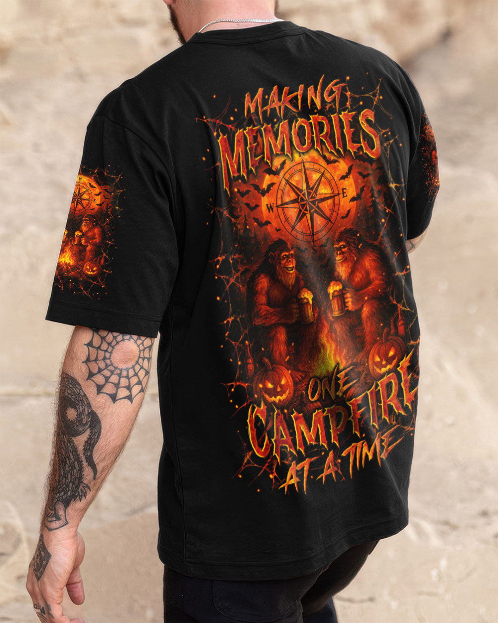 MAKING MEMORIES ONE CAMPFIRE AT A TIME HALLOWEEN ALL OVER PRINT - YHLN2307252