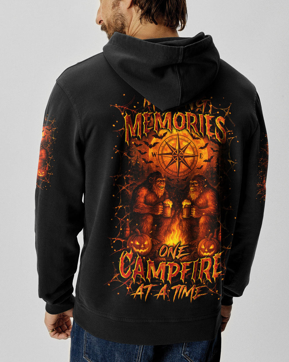 MAKING MEMORIES ONE CAMPFIRE AT A TIME HALLOWEEN ALL OVER PRINT - YHLN2307252