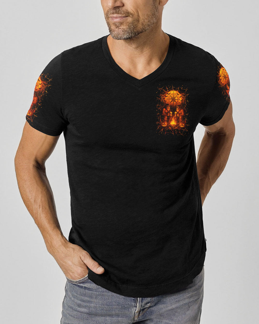MAKING MEMORIES ONE CAMPFIRE AT A TIME HALLOWEEN ALL OVER PRINT - YHLN2307252