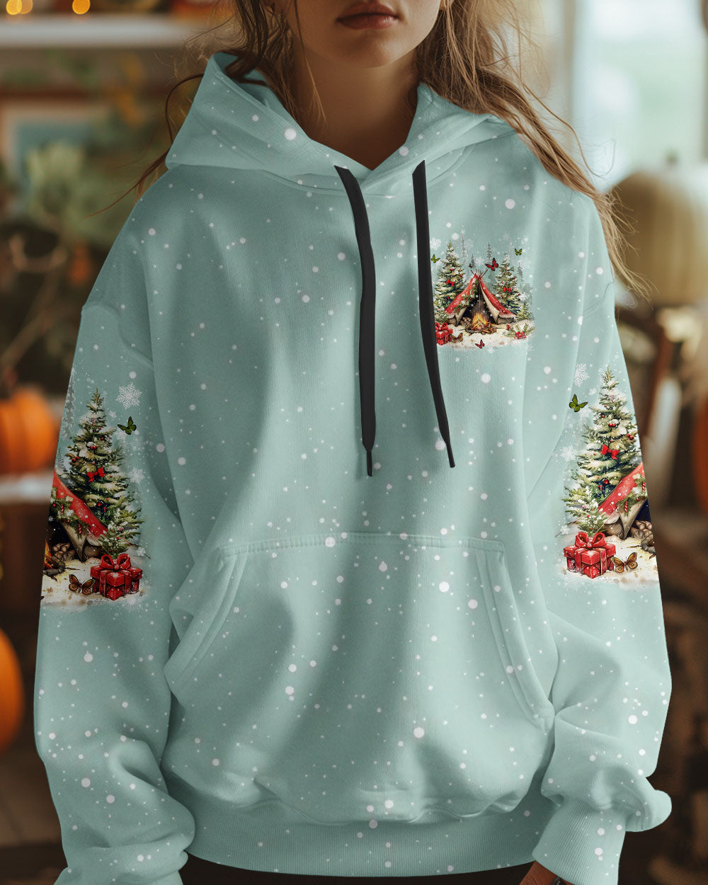 MAKING MEMORIES ONE CAMPFIRE AT A TIME CHRISTMAS ALL OVER PRINT - YHLN2310243