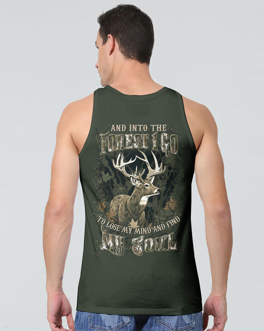 AND INTO THE FOREST I GO DEER ALL OVER PRINT - YHLN2509254