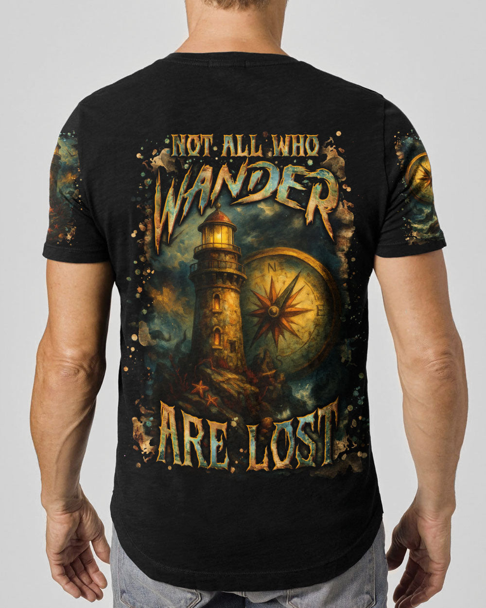 NOT ALL WHO WANDER ARE LOST ALL OVER PRINT - YHLN2606252