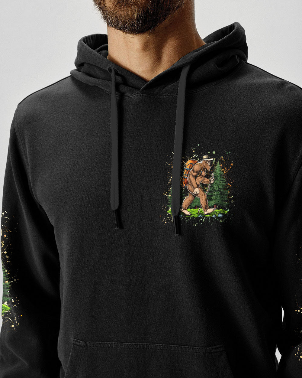 NOT ALL WHO WANDER ARE LOST BIGFOOT ALL OVER PRINT - YHLN2803252