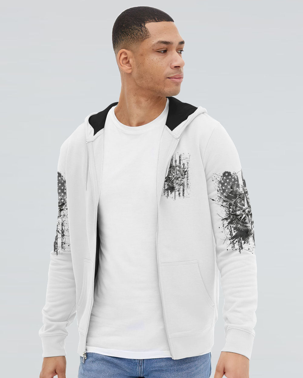 NOT ALL WHO WANDER ARE LOST COMPASS ALL OVER PRINT - YHLN2907242