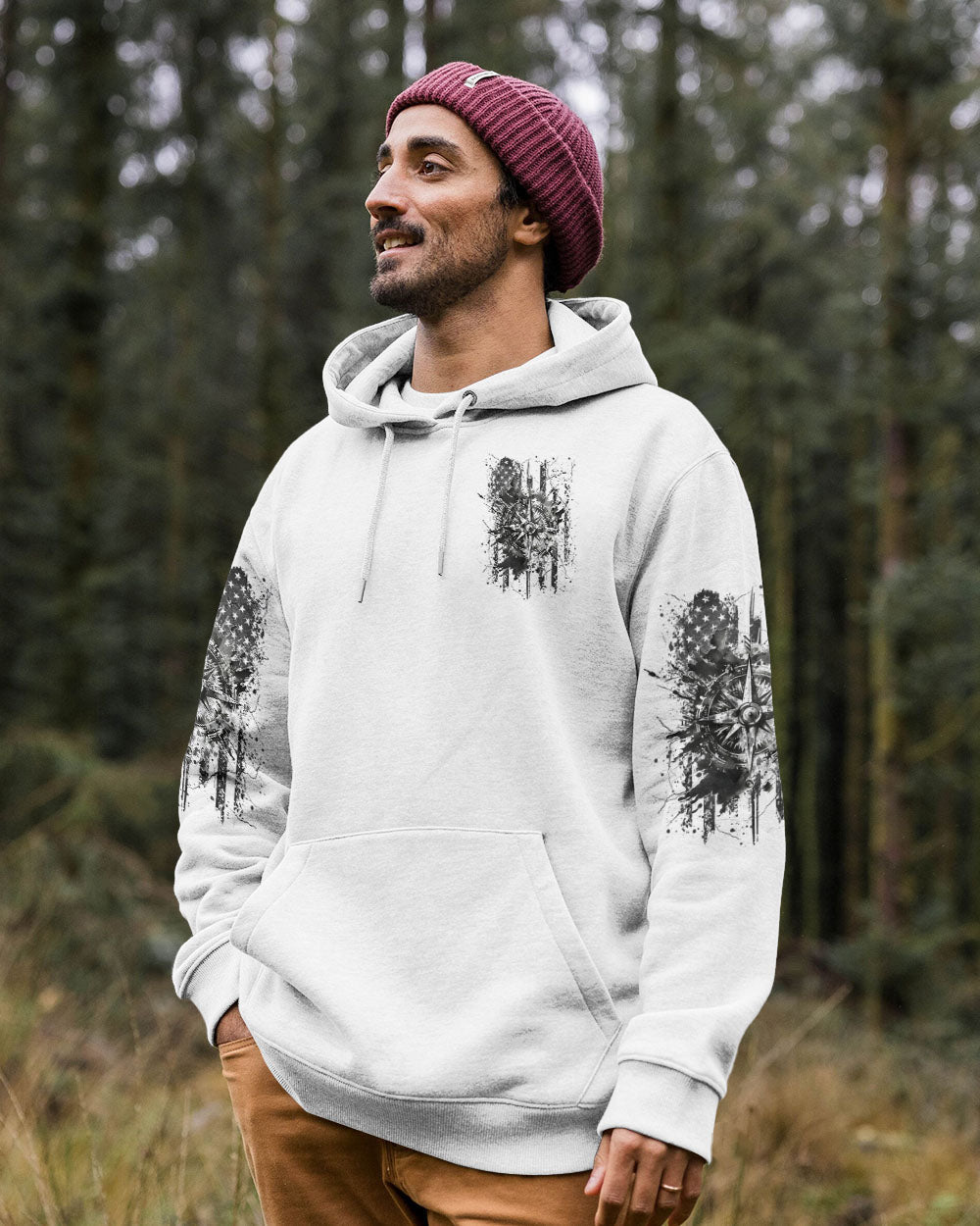 NOT ALL WHO WANDER ARE LOST COMPASS ALL OVER PRINT - YHLN2907242