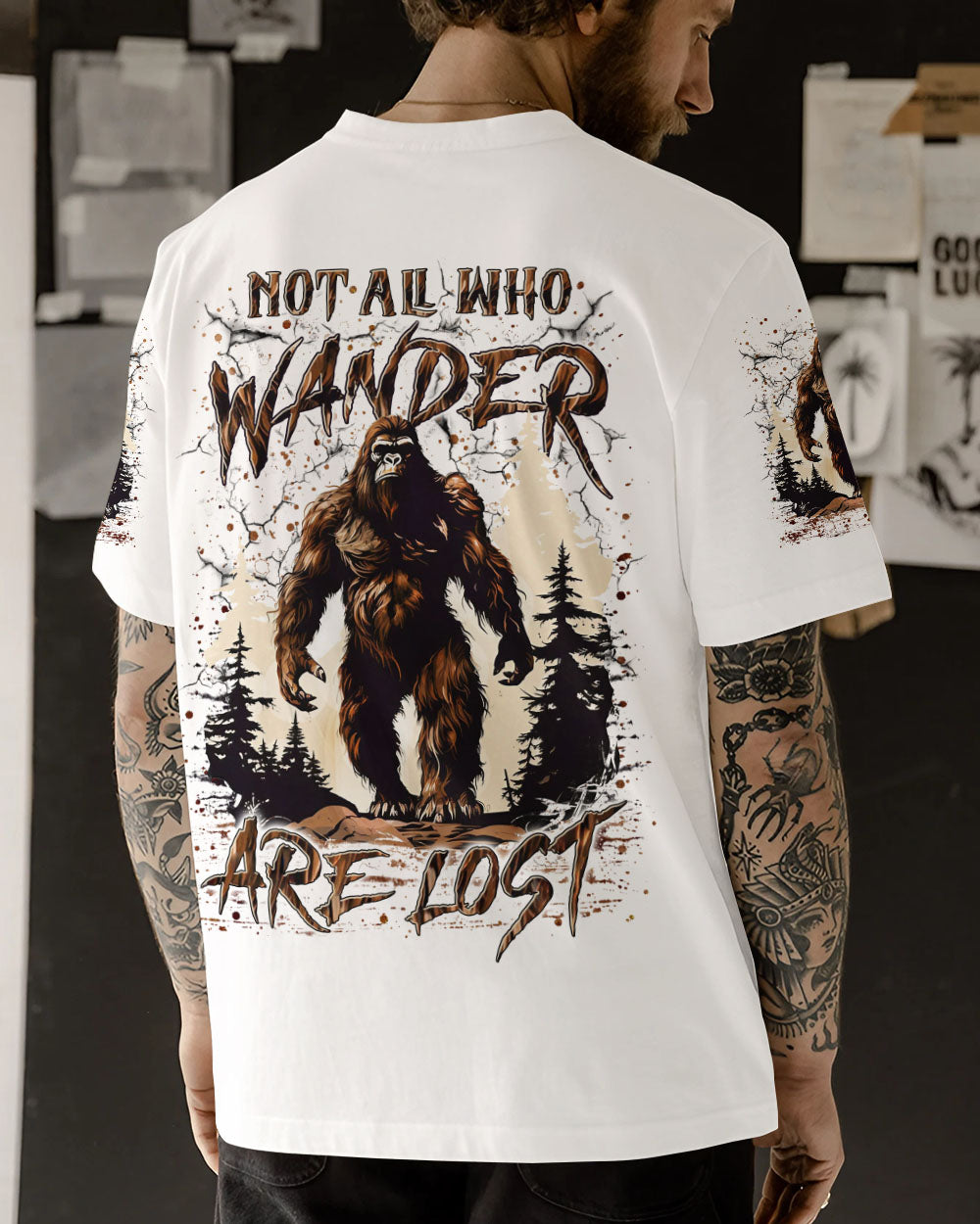 NOT ALL WHO WANDER ARE LOST ALL OVER PRINT - YHLN3007241