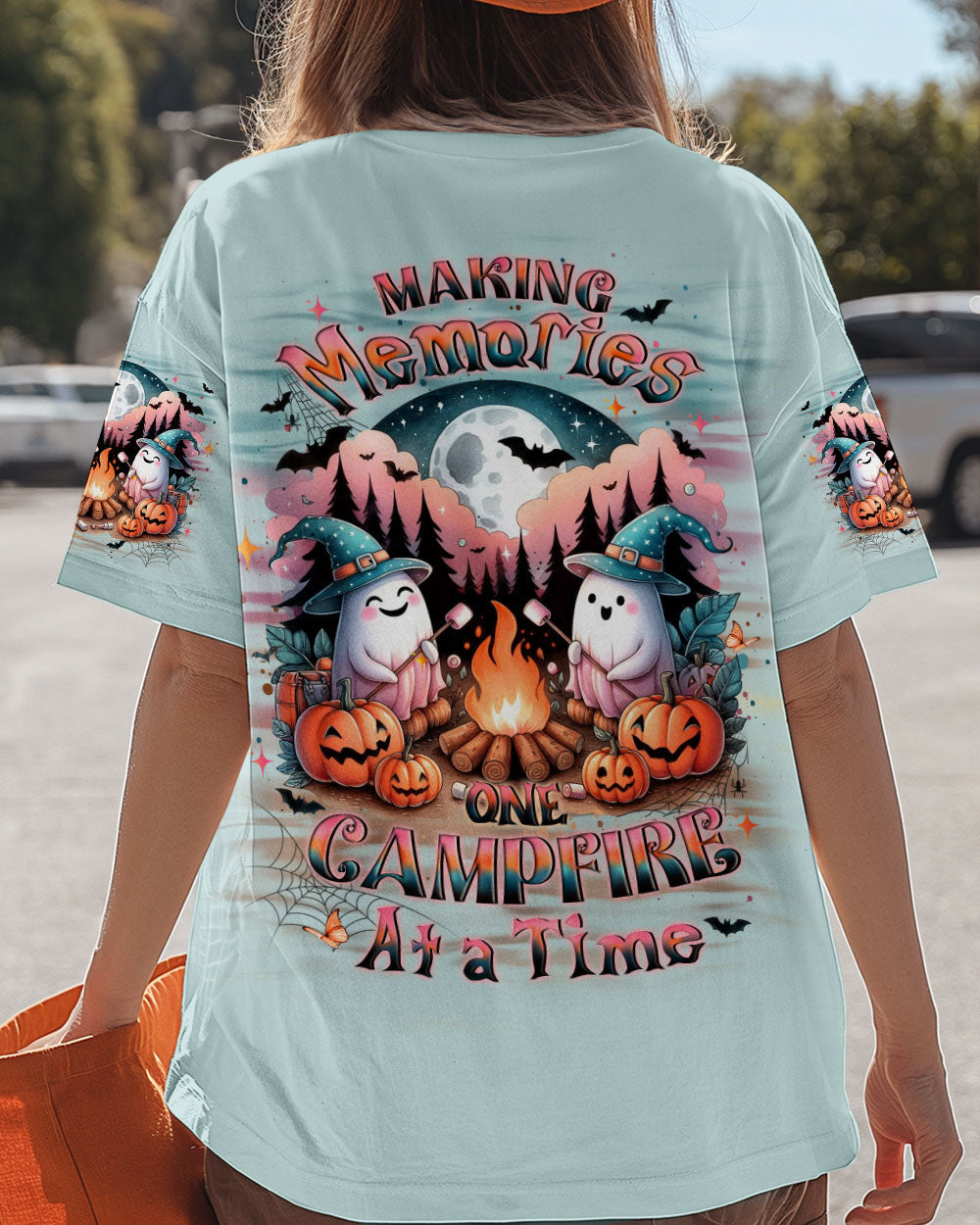 MAKING MEMORIES ONE CAMPFIRE AT A TIME HALLOWEEN ALL OVER PRINT - YHLT0409243