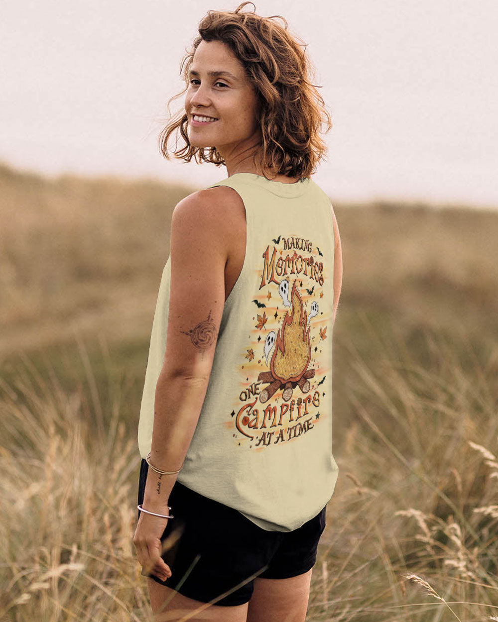 MAKING MEMORIES ONE CAMPFIRE AT A TIME HALLOWEEN ALL OVER PRINT - YHLT1007253