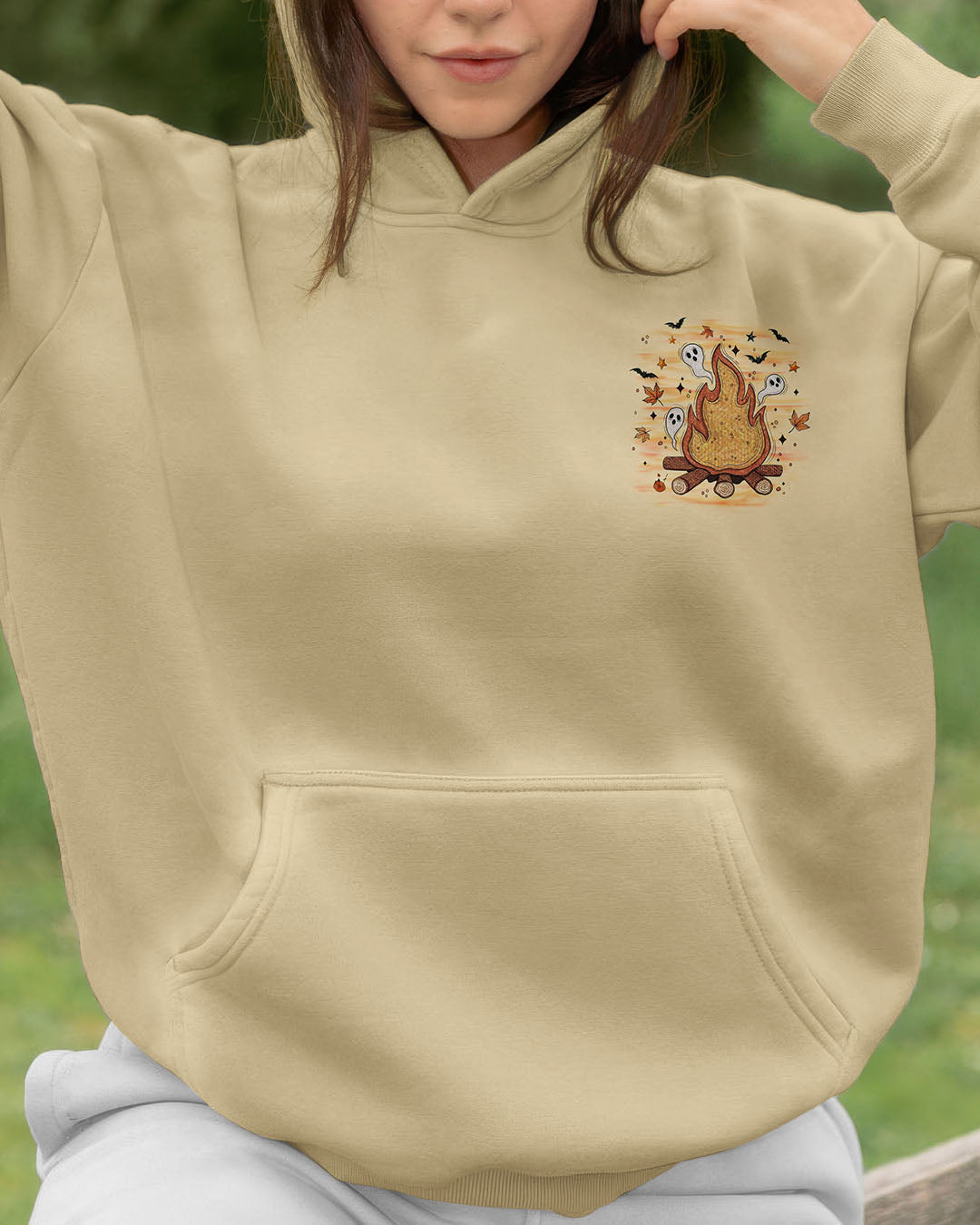 MAKING MEMORIES ONE CAMPFIRE AT A TIME HALLOWEEN ALL OVER PRINT - YHLT1007253