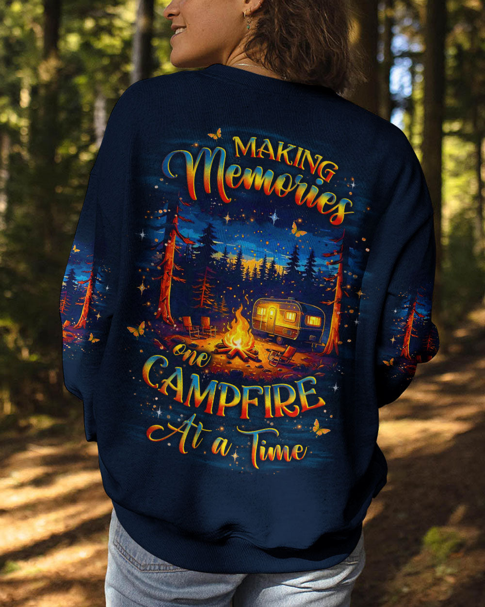 MAKING MEMORIES ONE CAMPFIRE AT A TIME ALL OVER PRINT - YHLT1310253