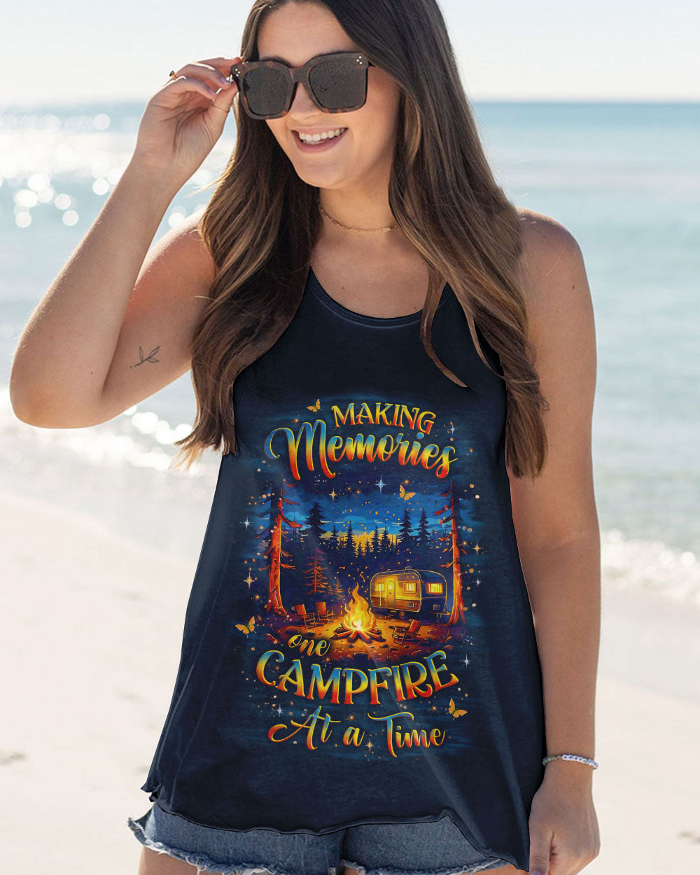 MAKING MEMORIES ONE CAMPFIRE AT A TIME ALL OVER PRINT - YHLT1310253