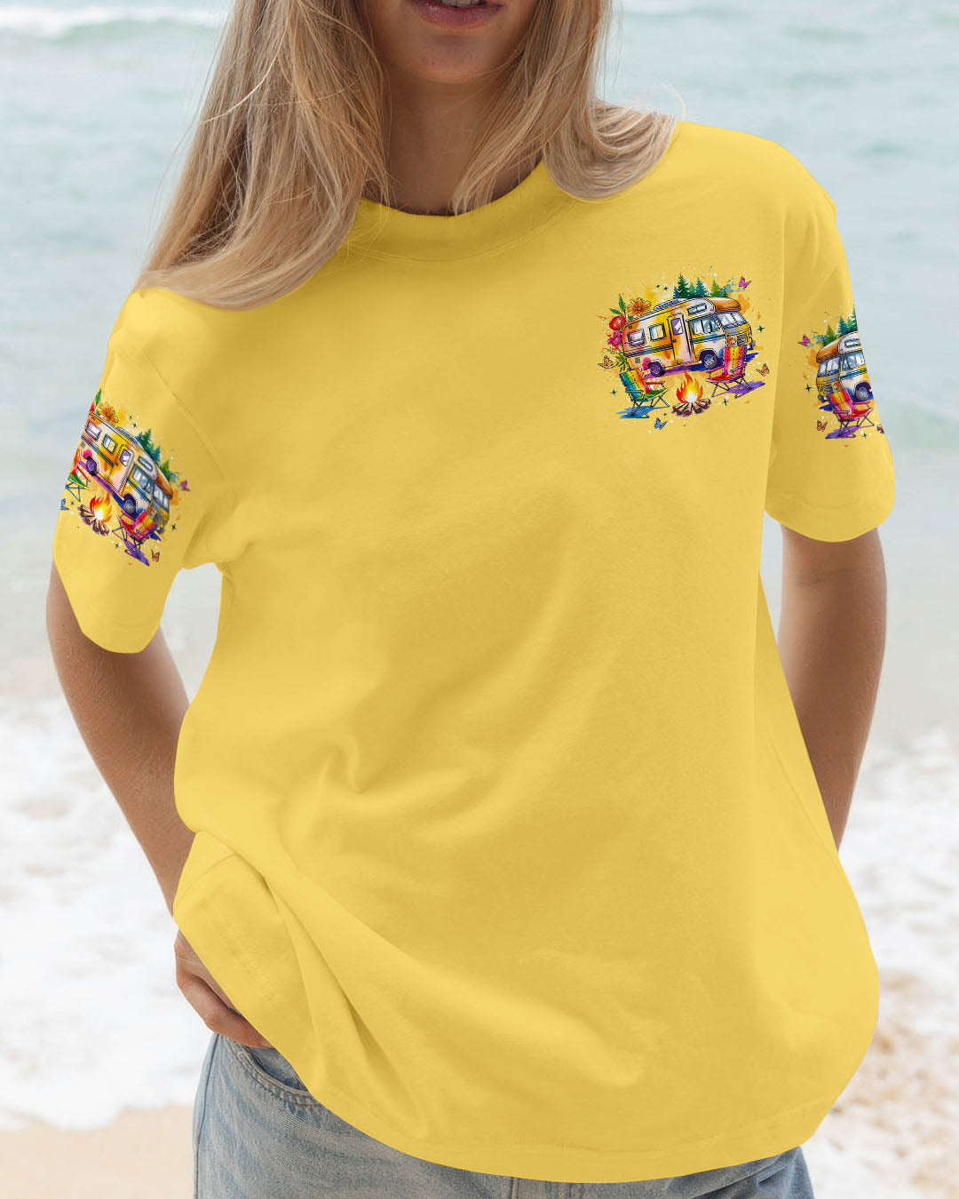 MAKING MEMORIES ONE CAMPFIRE AT A TIME ALL OVER PRINT - YHLT1709252
