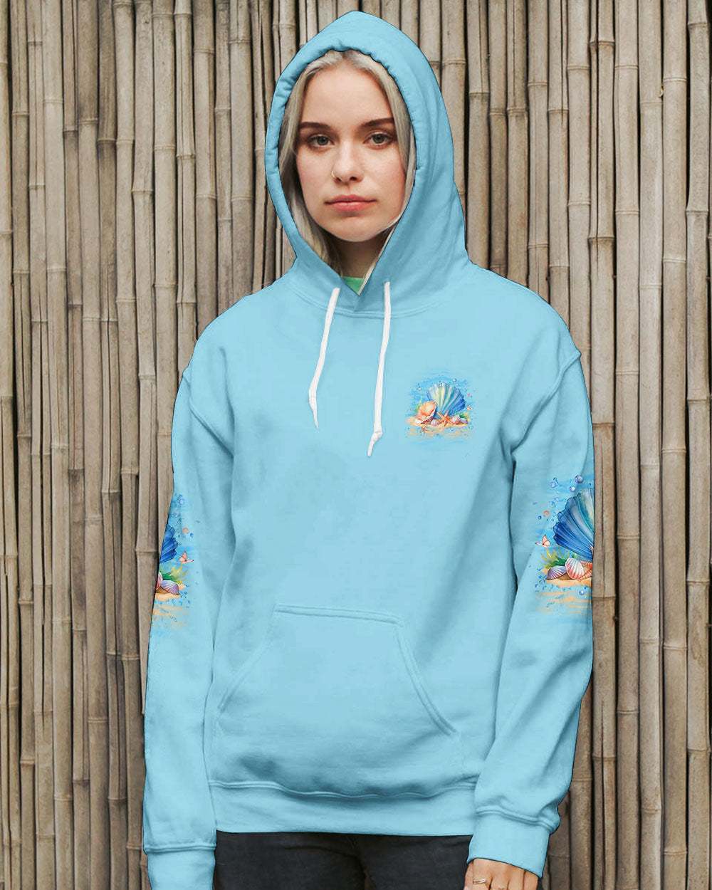 NOT ALL WHO WANDER ARE LOST SEASHELL ALL OVER PRINT - YHLT2406243