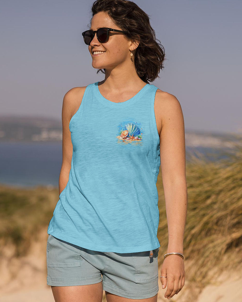 NOT ALL WHO WANDER ARE LOST SEASHELL ALL OVER PRINT - YHLT2406243