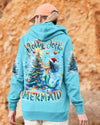 HOLLY JOLLY MERMAID CHRISTMAS ALL OVER PRINT - YHLT3110252