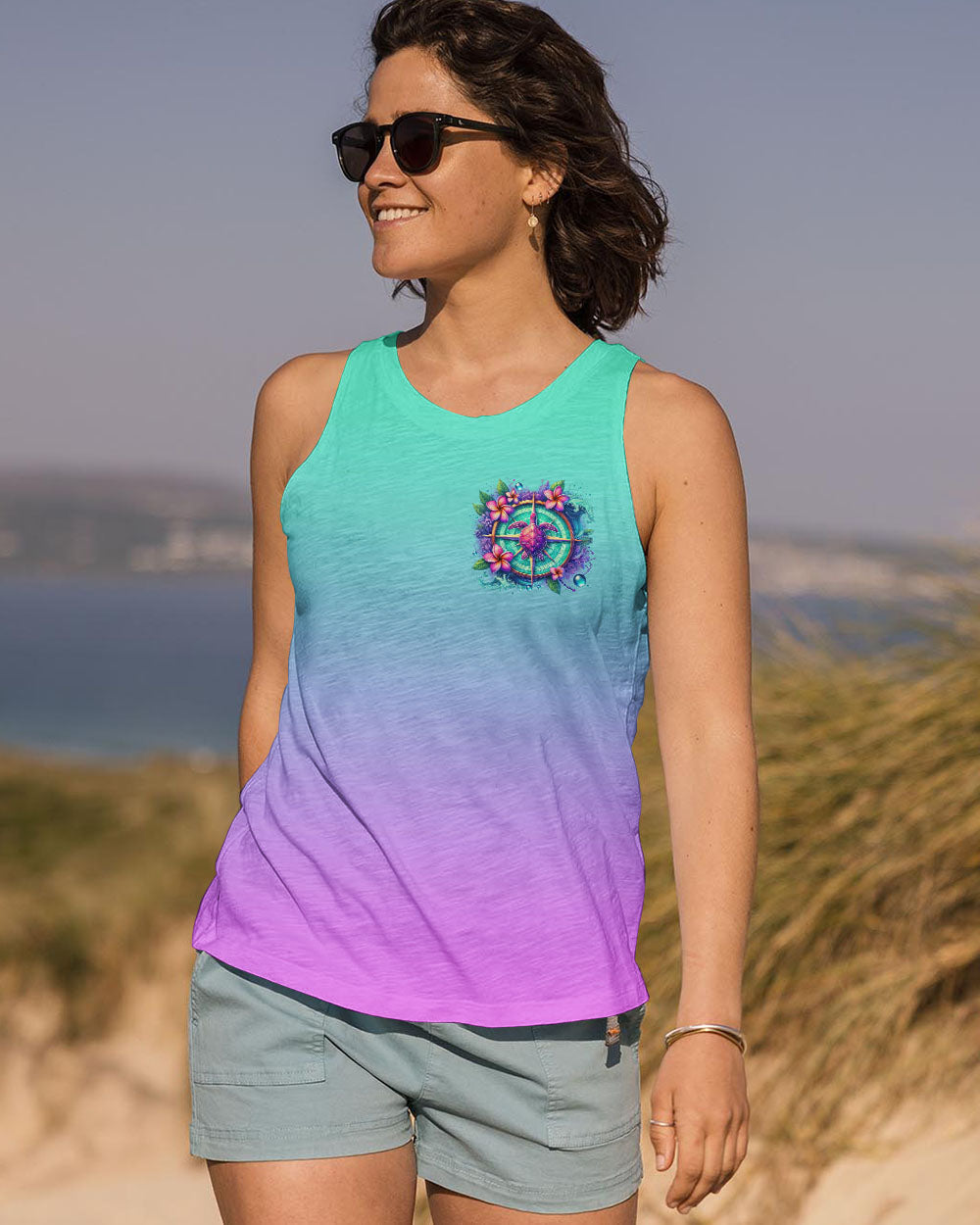 NOT ALL WHO WANDER ARE LOST TURTLE ALL OVER PRINT - TLNO1001252