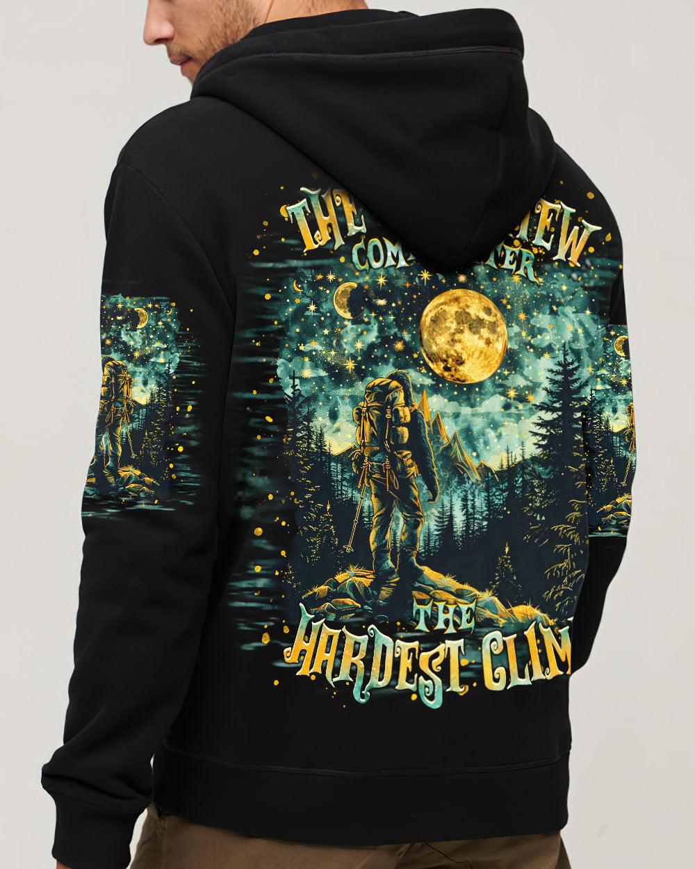 THE BEST VIEW COMES AFTER BIGFOOT HIKING ALL OVER PRINT - TLTR0701254