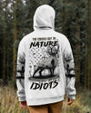 THE CLOSER I GET TO NATURE DEER ALL OVER PRINT - YHHN2201254