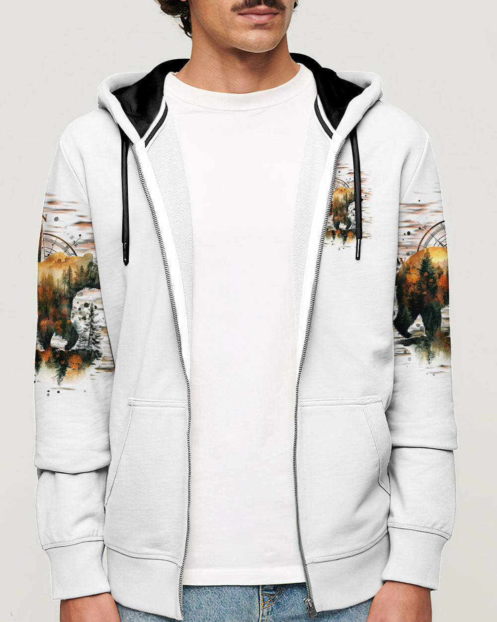 NOT ALL WHO WANDER ARE LOST BEAR HUNTING ALL OVER PRINT - TLNT1112244