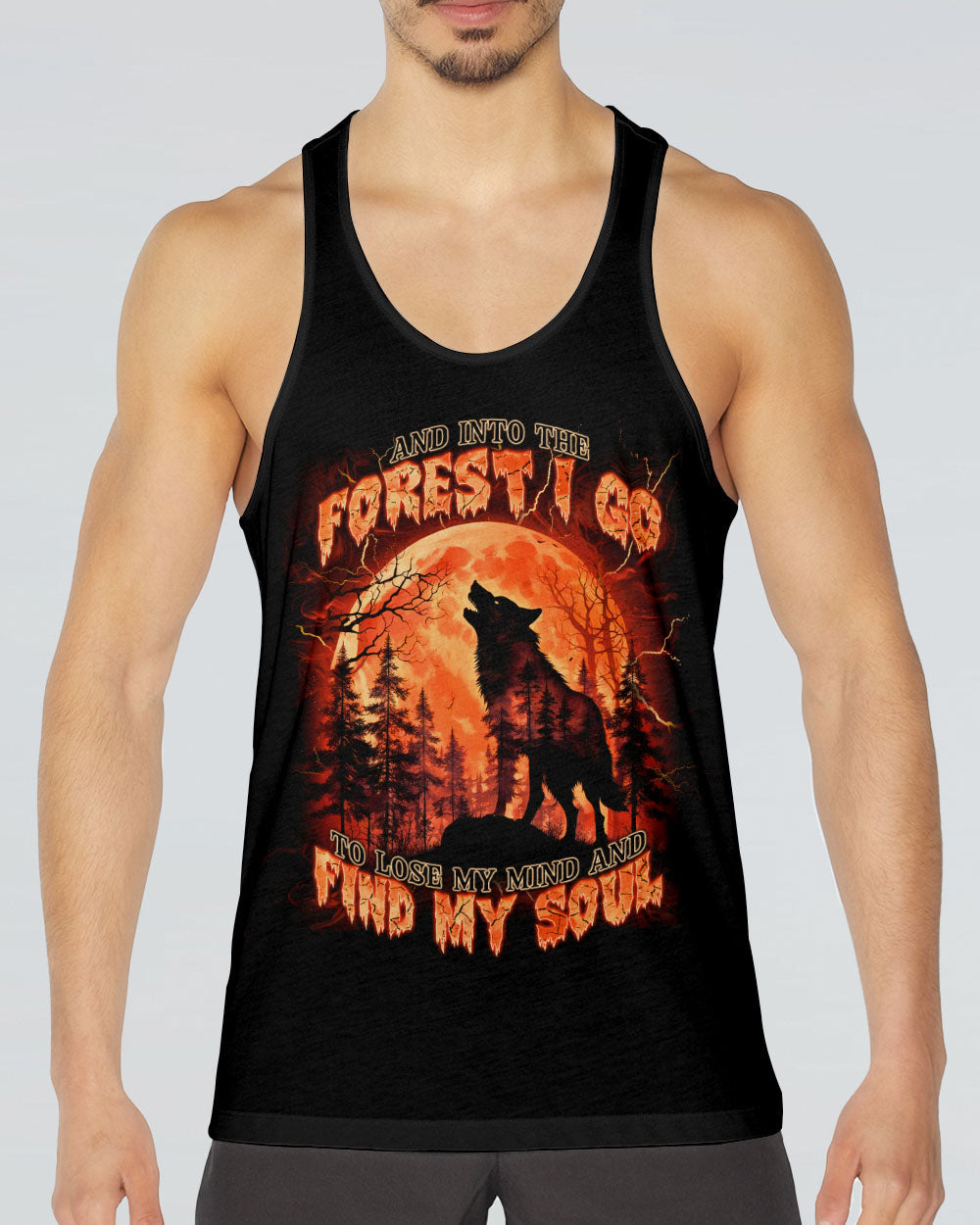 AND INTO THE FOREST I GO WOLF ALL OVER PRINT  - TLNT2803252