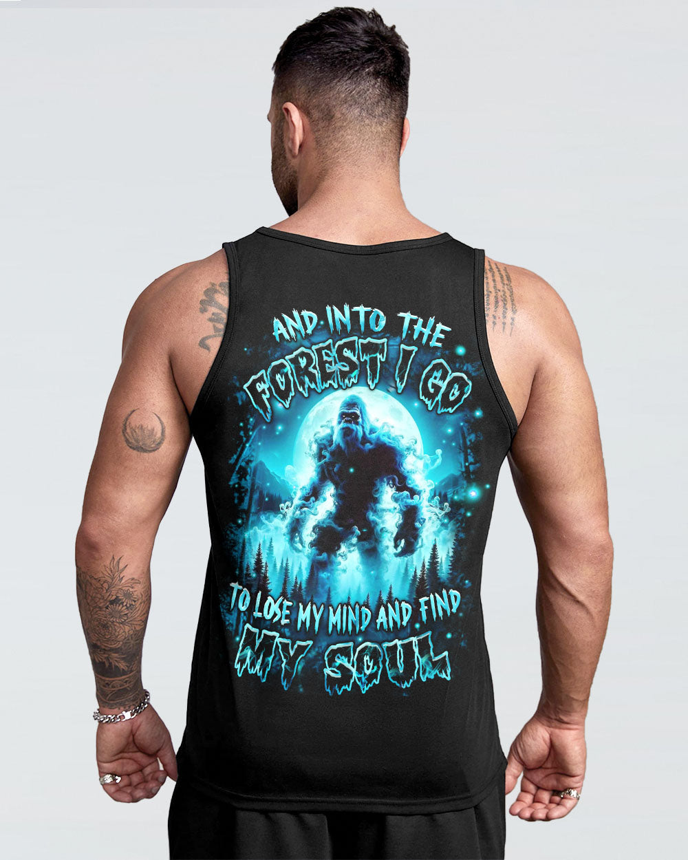 AND INTO THE FOREST I GO BIGFOOT ALL OVER PRINT - YHHN0603254