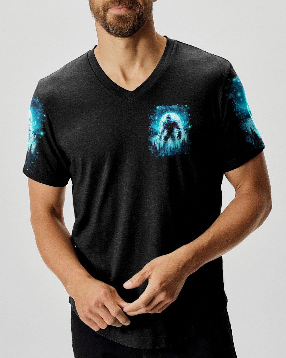 AND INTO THE FOREST I GO BIGFOOT ALL OVER PRINT - YHHN0603254