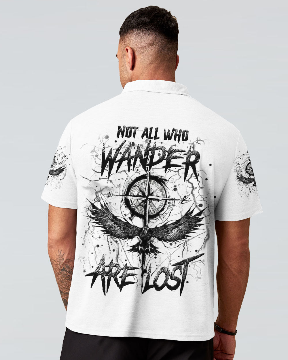 NOT ALL WHO WANDER ARE LOST ALL OVER PRINT - YHHN0710243