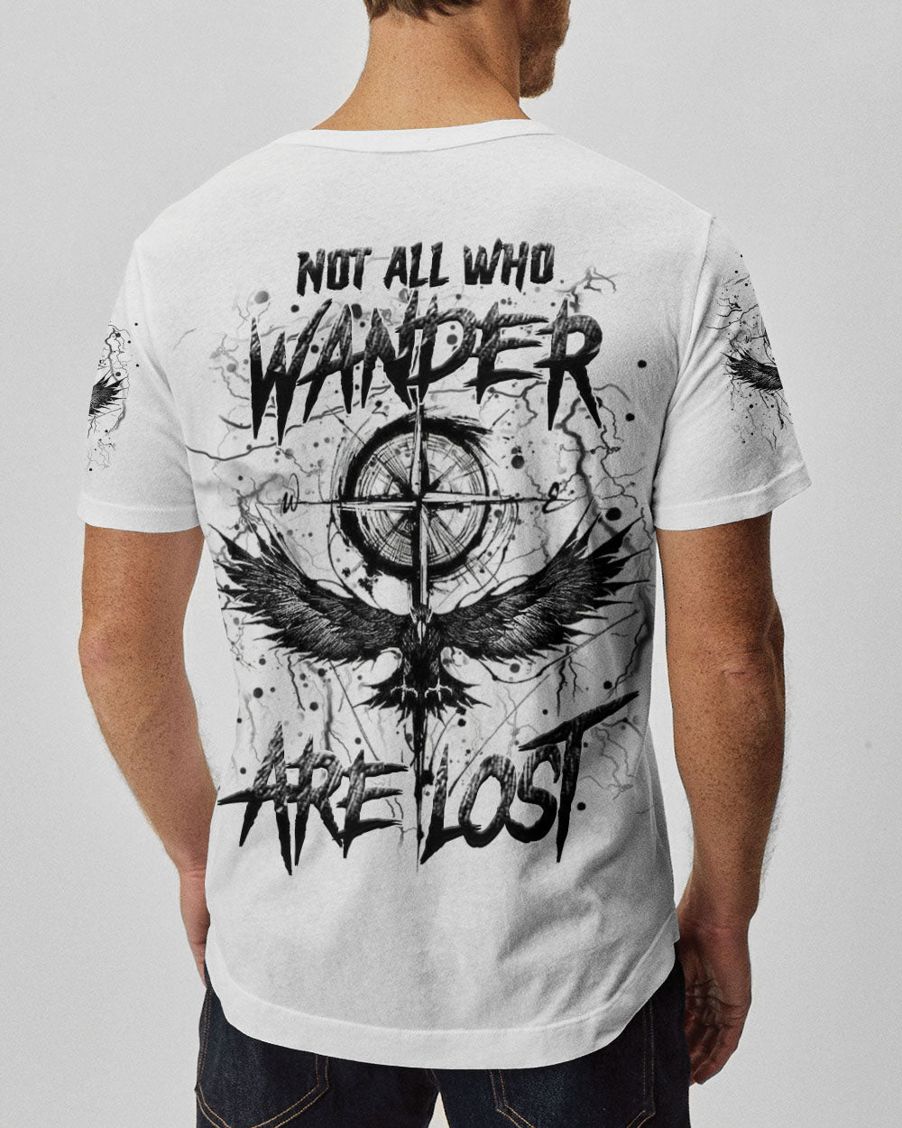 NOT ALL WHO WANDER ARE LOST ALL OVER PRINT - YHHN0710243