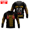 BlueJose Custom Name Boxing Less Talk More Doing 3D Hoodie